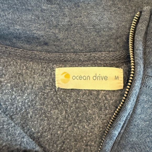 Blue Half-Zip Sweater - Picture 3 of 3